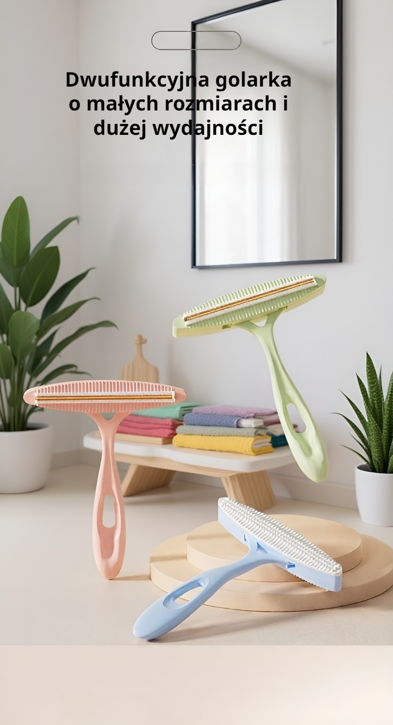 Dwustronna maszynka do golenia do użytku domowego