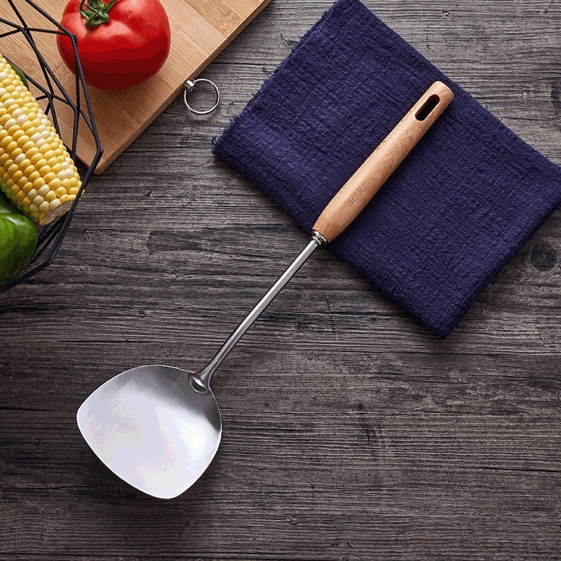 檀木手柄炒菜鏟