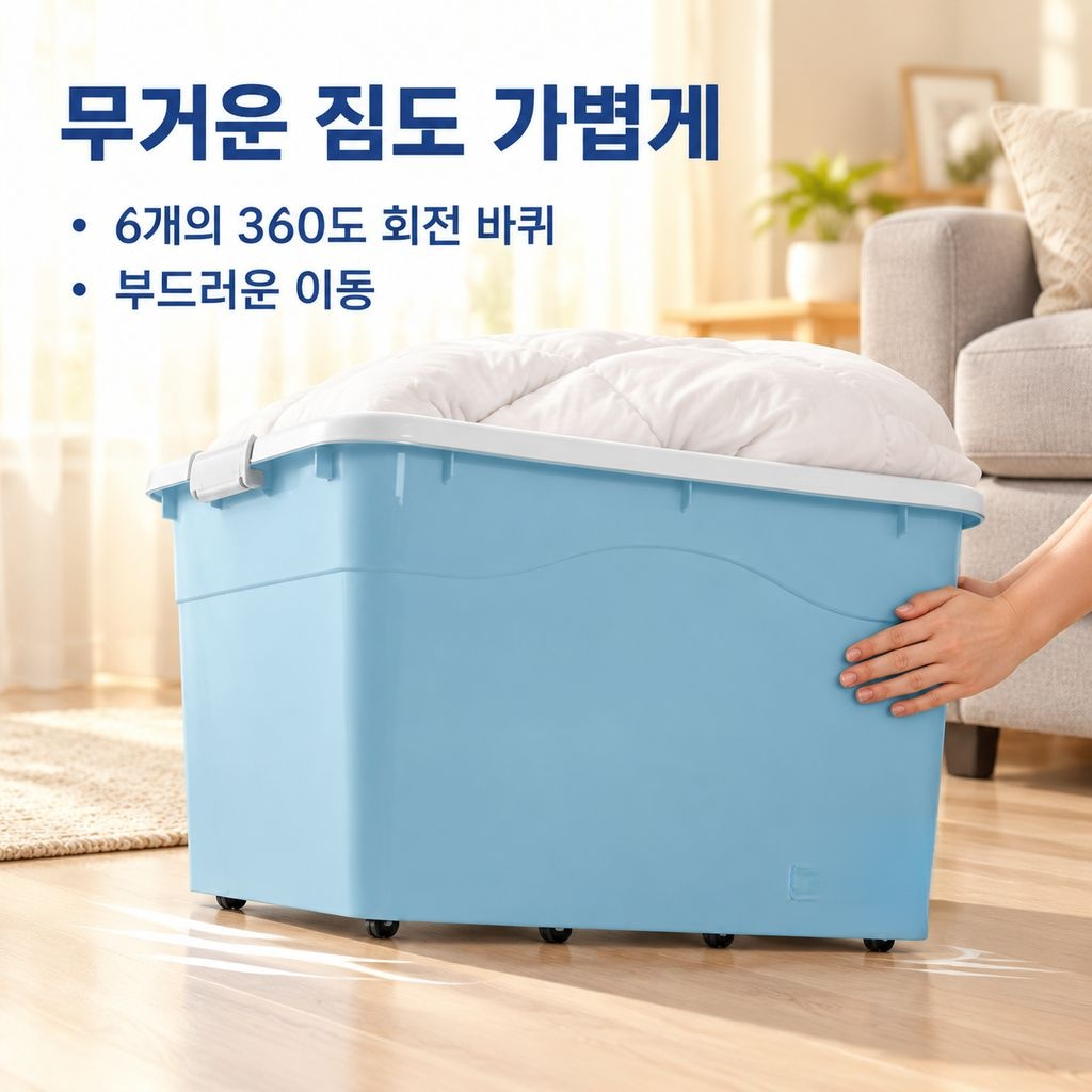 대용량 다기능 플라스틱 수납함