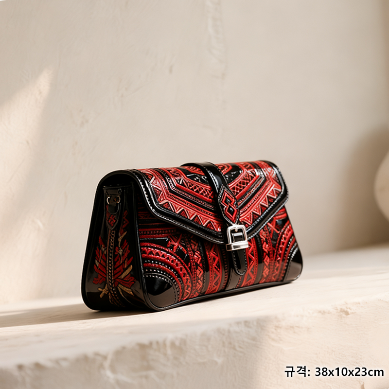 심플 디자인 여성 손지갑 디테일