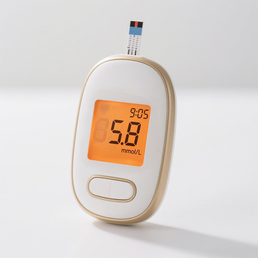 Plastový monitor glukózy v krvi Zhixian Medical detailní pohled