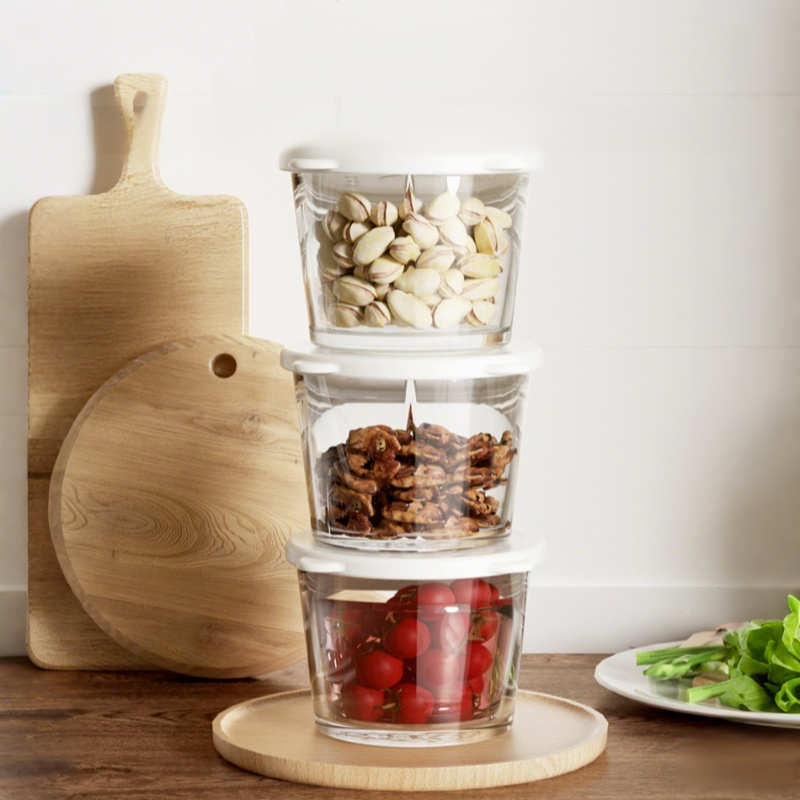 Heat-resistant Glass Kimchi Storage Jar