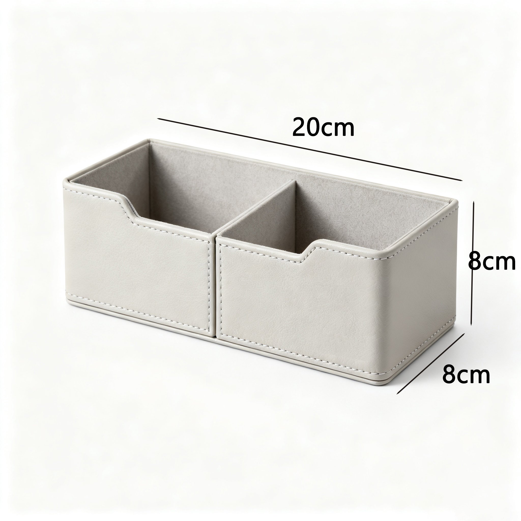 กล่องหนังจัดเก็บของในรถยนต์แบบโปร่ง