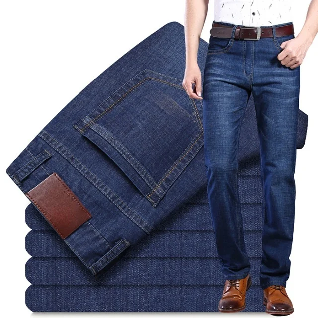 Ultradünne elastische Jeans für Herren