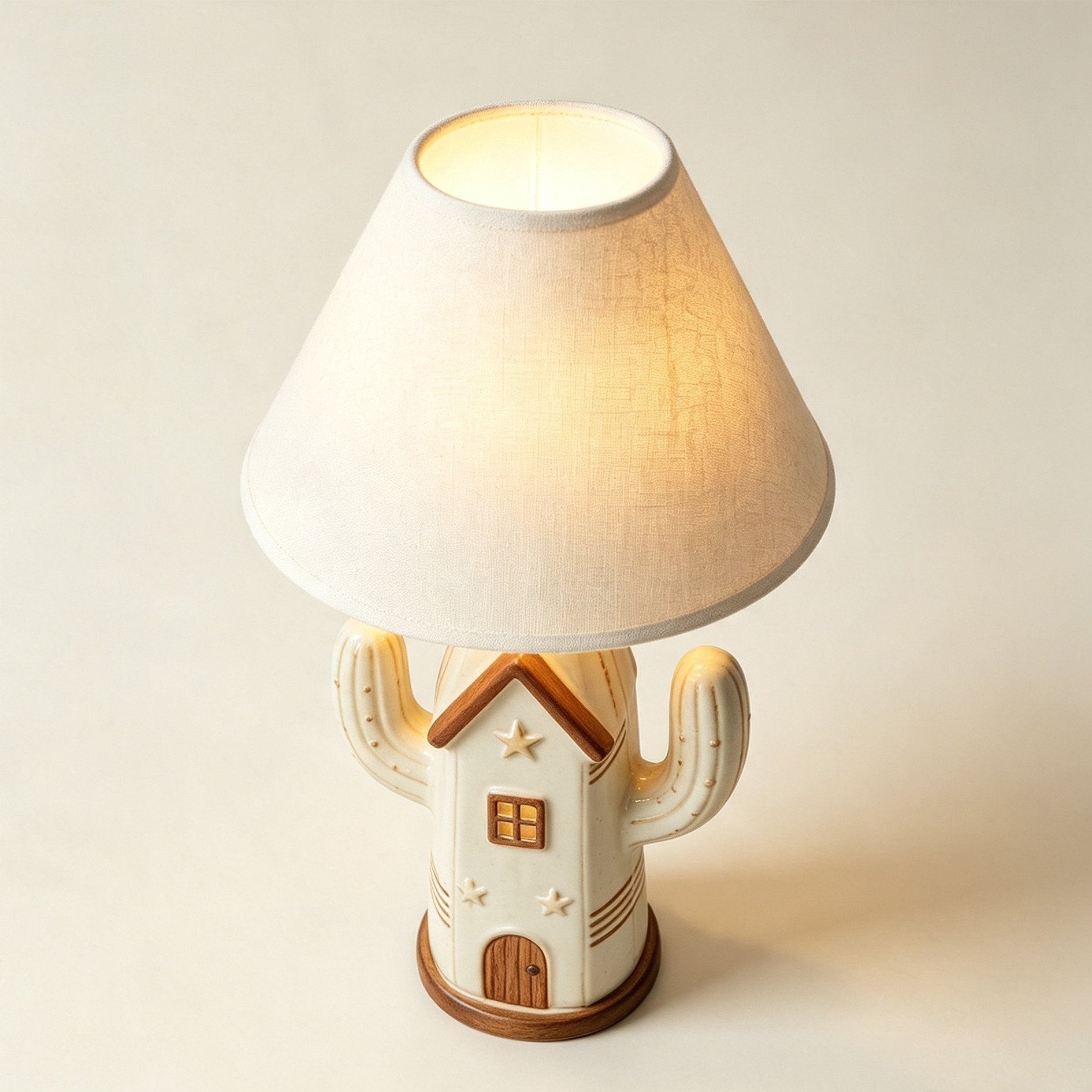 Cactus House Table Lamp