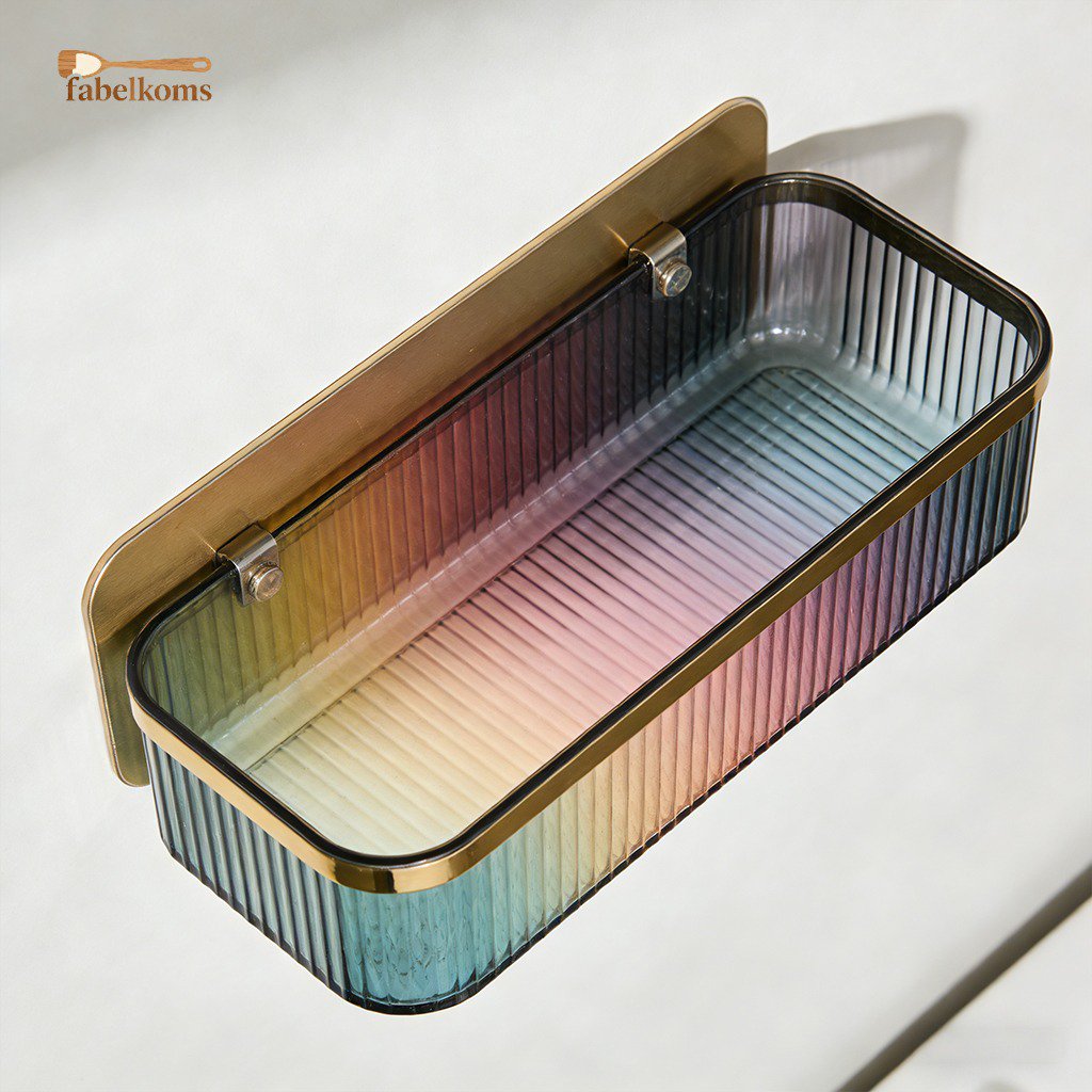 免打孔壁掛式調味料置物架（5個裝）