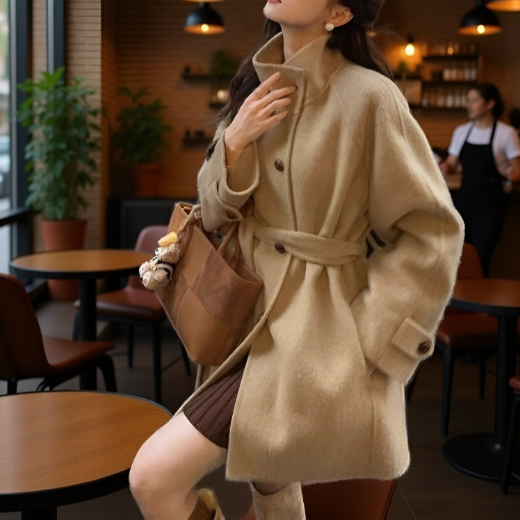 나른한 모직 코트