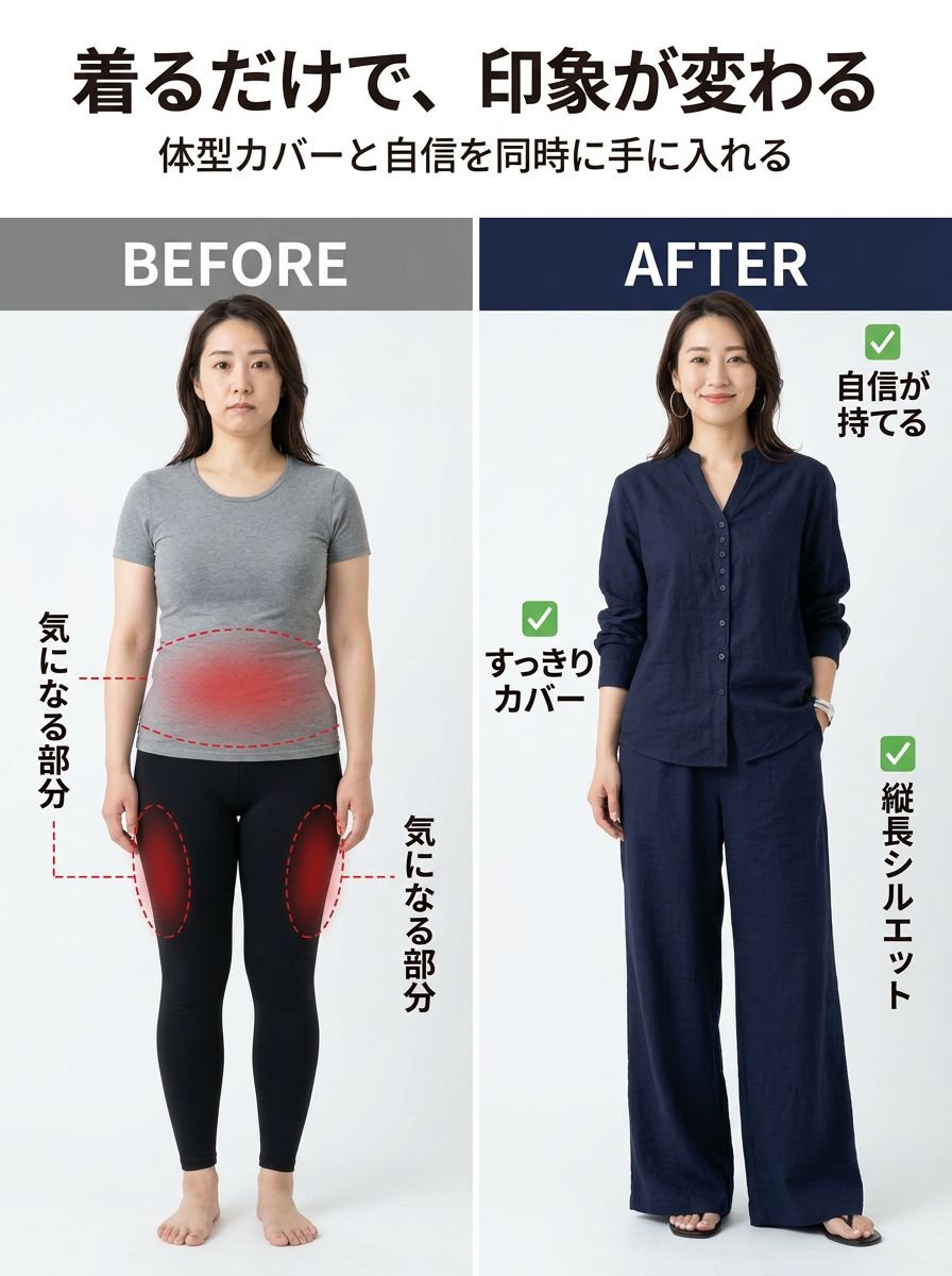 Monolly スキンケア・リネン上下セット | まるで呼吸する衣服