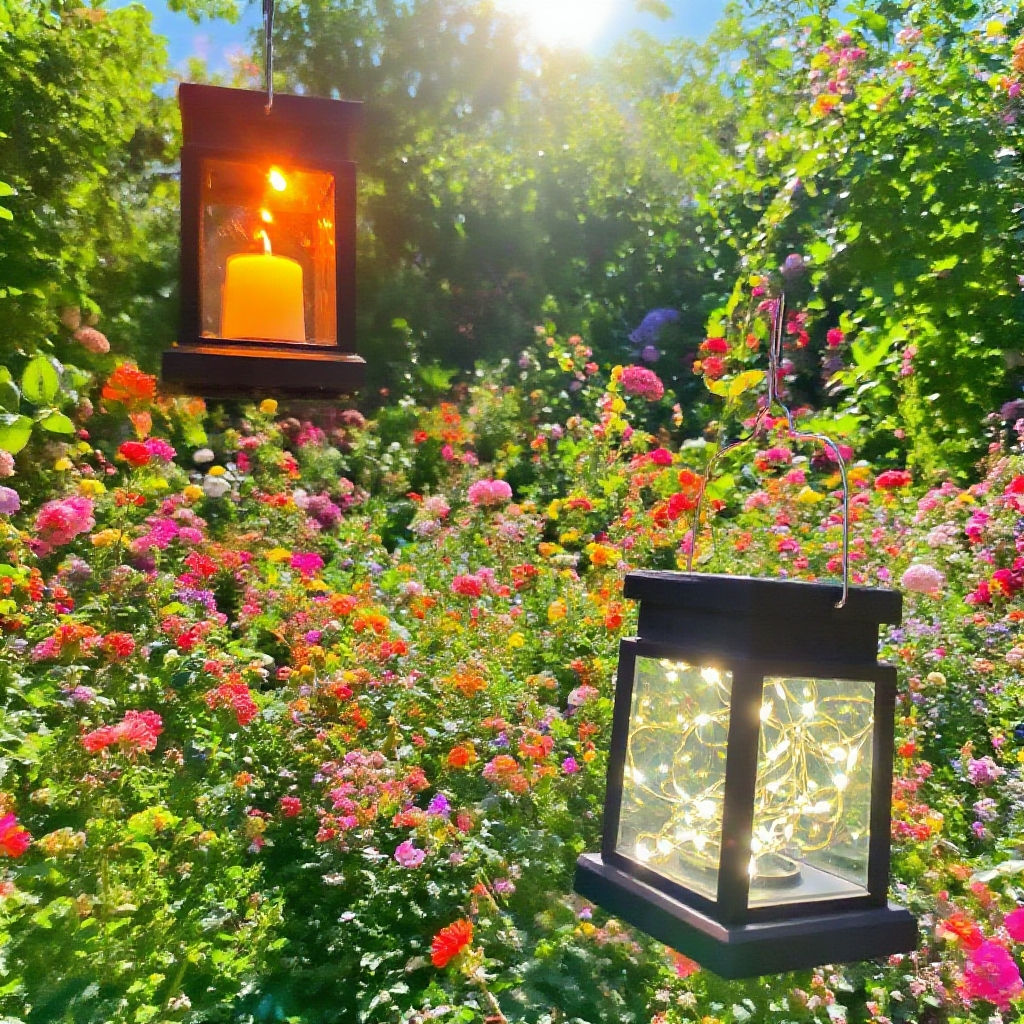 방수 기능이 있는 태양광 조명