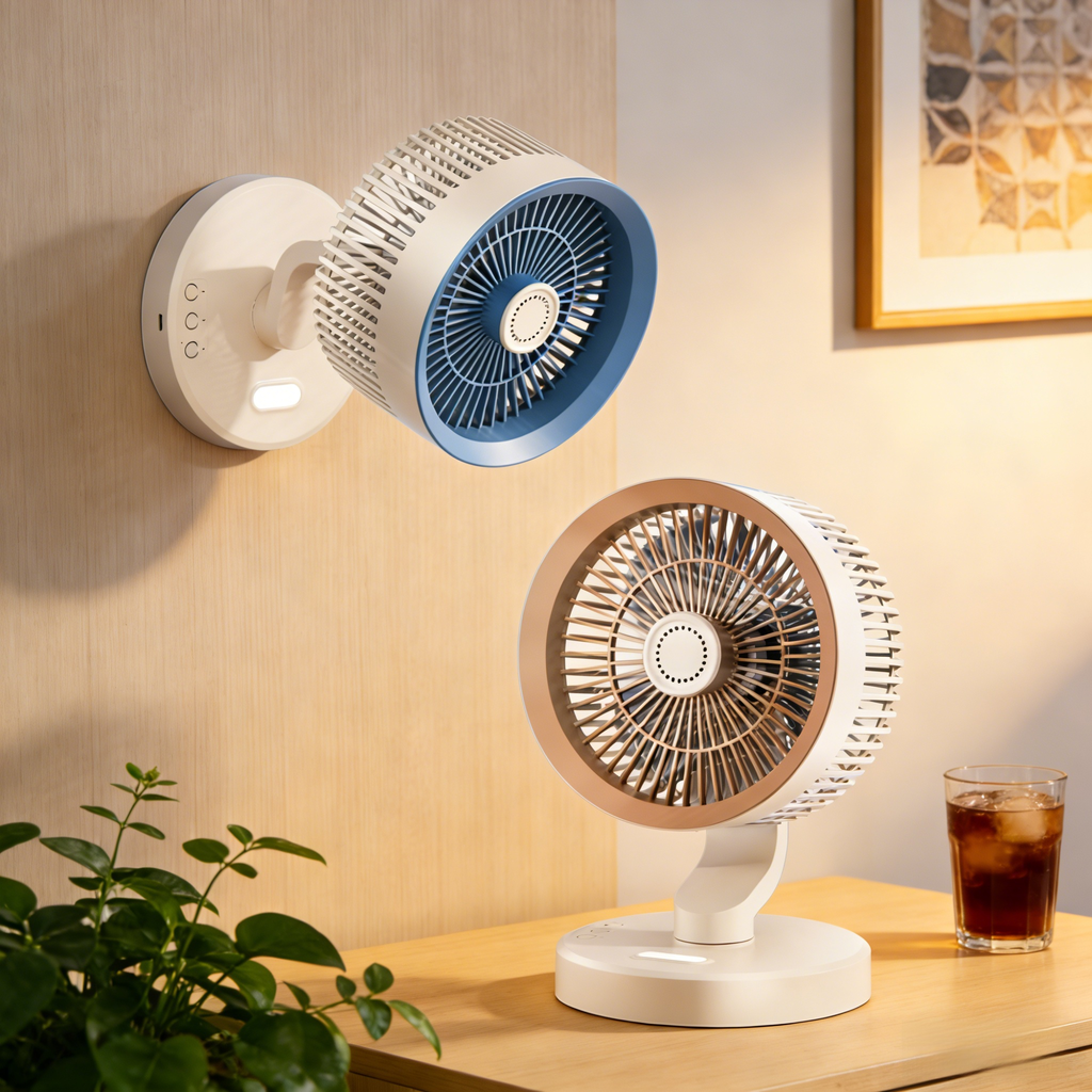 多機能首振り扇風機