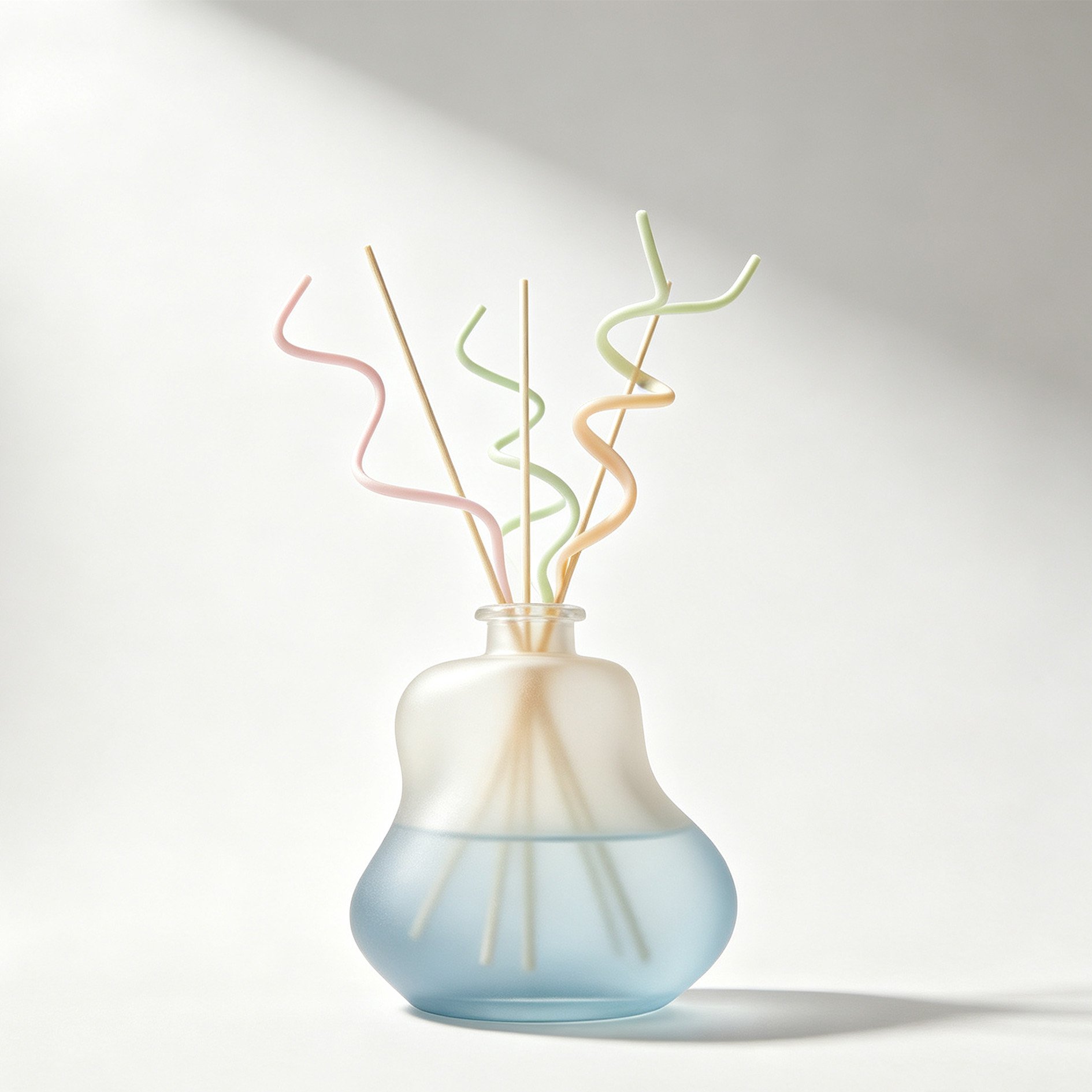 Elegant flameless scent diffuser with decorative design