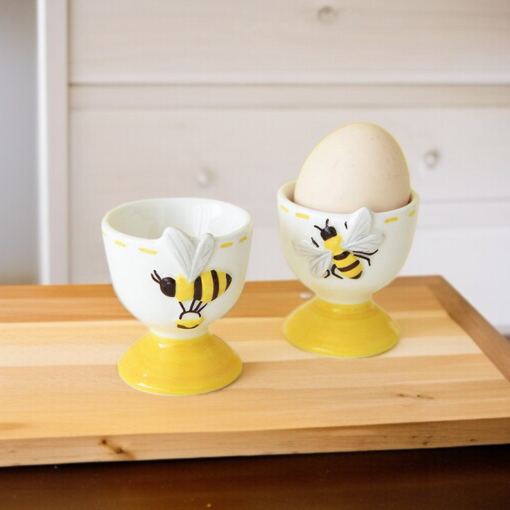 핸드메이드 세라믹 달걀 받침 디테일