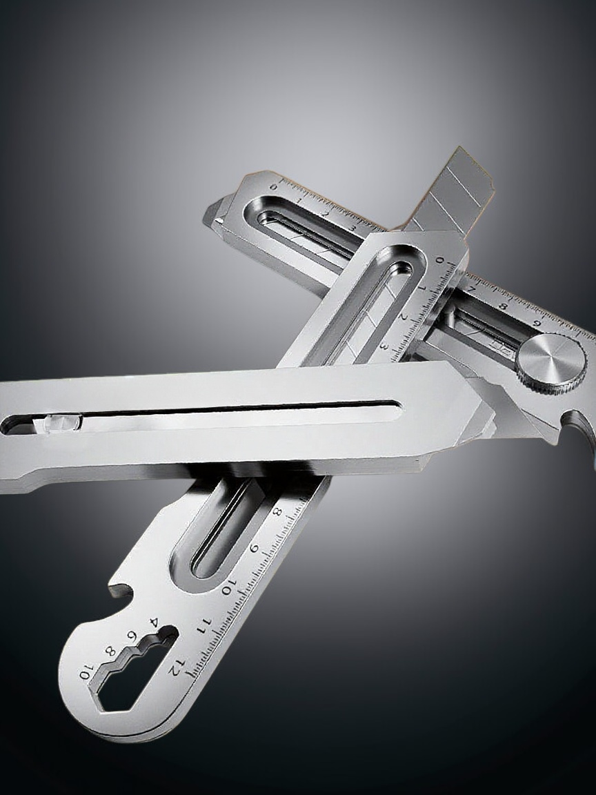 Stainless steel blade of multifunctional utility knife