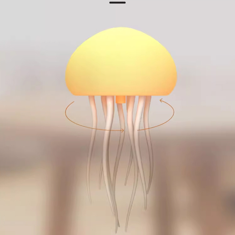 풀 컬러 그라데이션 부상 음향 제어 해파리 분위기 램프