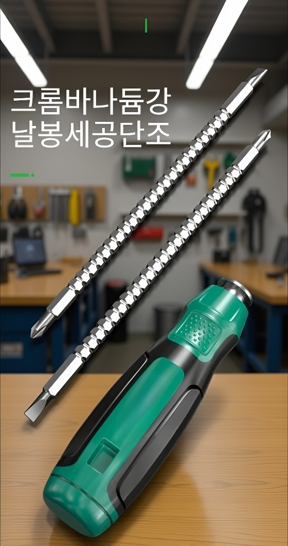 확장형 드라이버로 다양한 길이 조절 가능