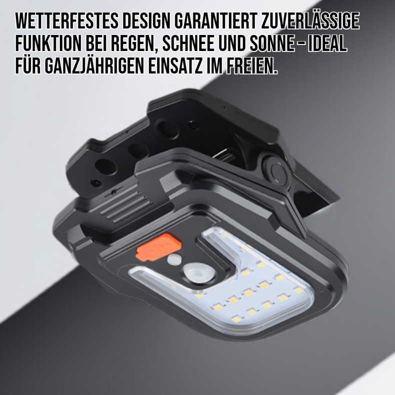 Solarenergie Gartenleuchte mit weißem Licht im Garten