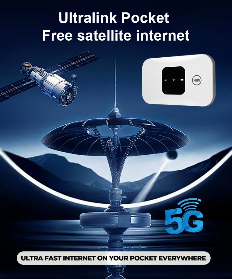【Lifetime Free】Your Pocket 5G WiFi Router, Strong signal, fast network speed