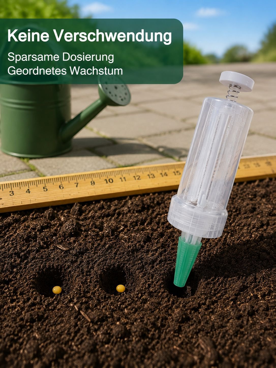 Heimgarten Samen Sämaschine