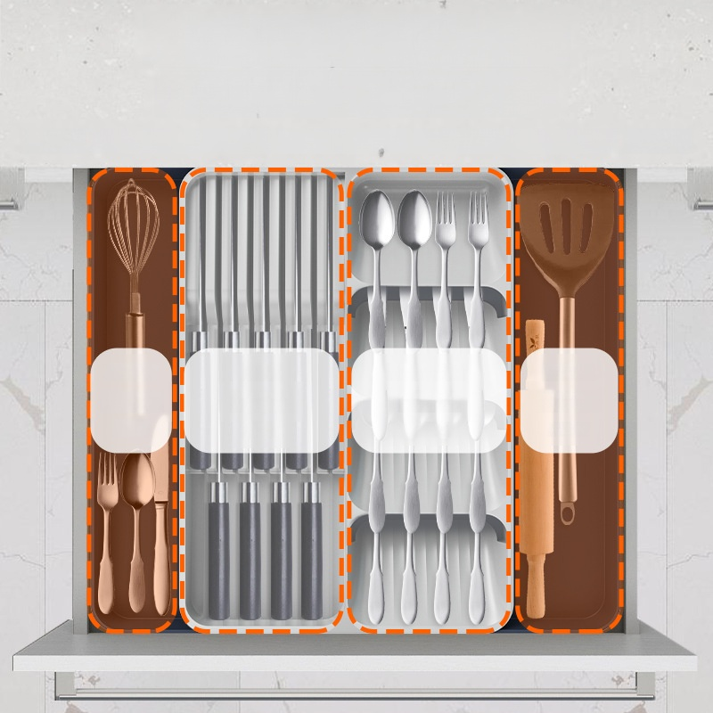 Organizer for Kitchen Drawer Cutlery