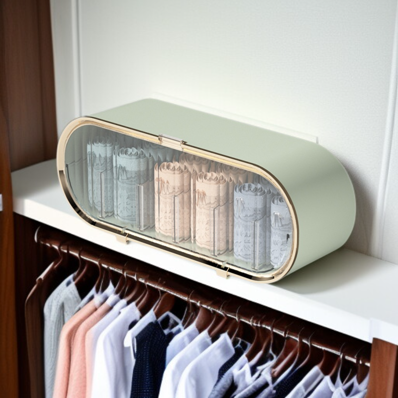 シームレスな壁掛け下着収納ボックス