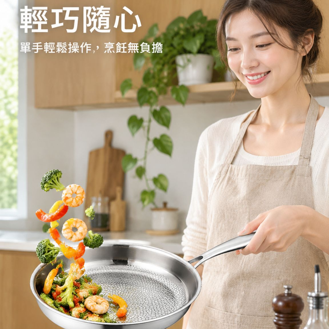 不粘家用炒鍋