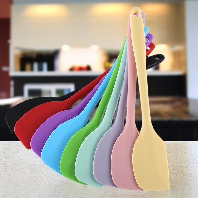 케이크 데코용 내열 실리콘 스크레이퍼 베이킹 공구