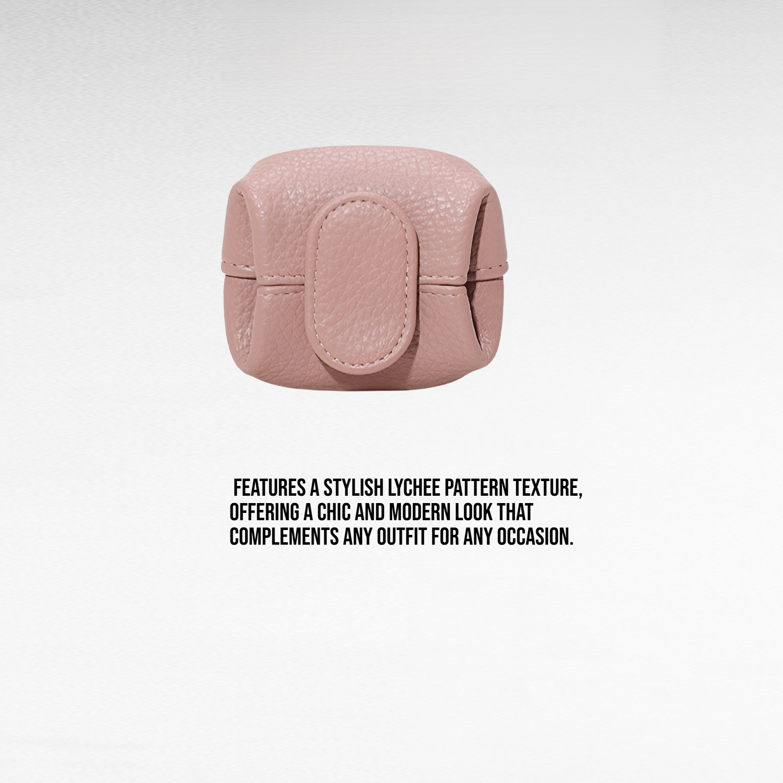  Large Capacity Lychee Pattern Women's Cross-border Handbag