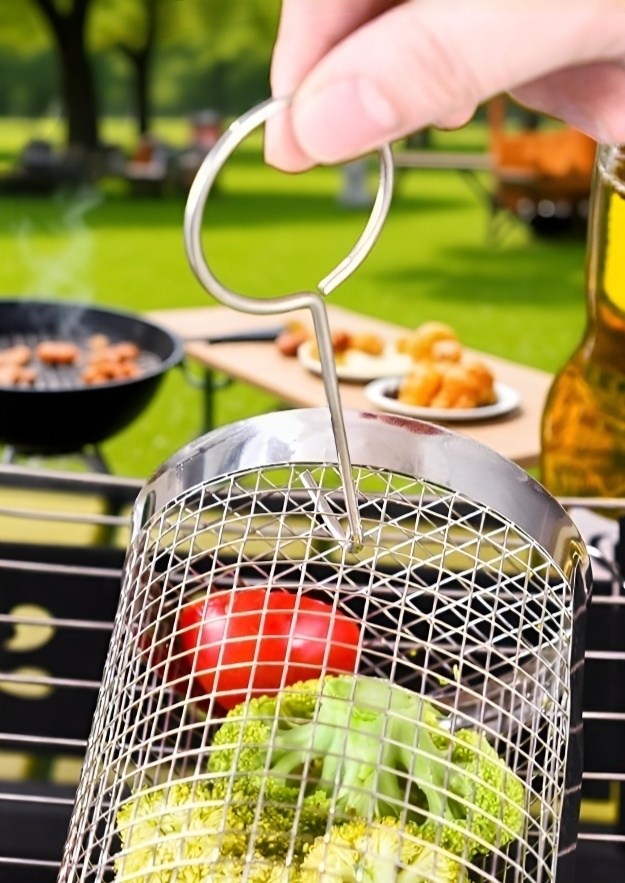 Easy to clean stainless steel BBQ grill