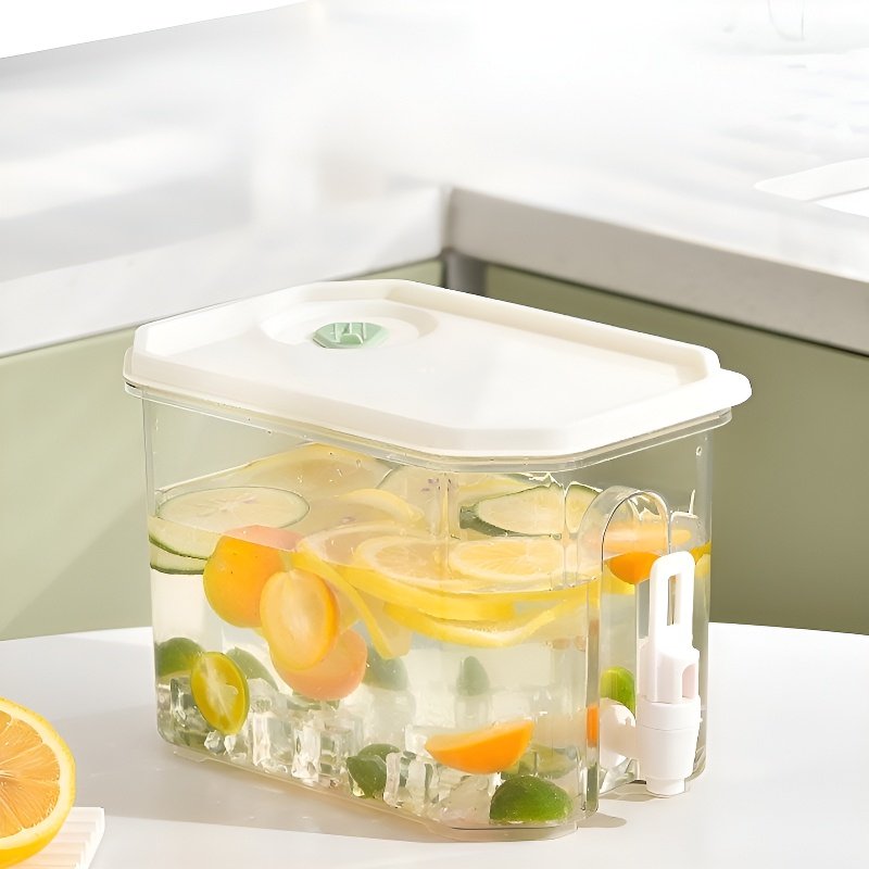 家用高顏值大容量帶龍頭冷水壺夏季水果茶壺