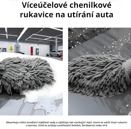 Prémiové rukavice na mytí auta – bezpečné a pohodlné použití