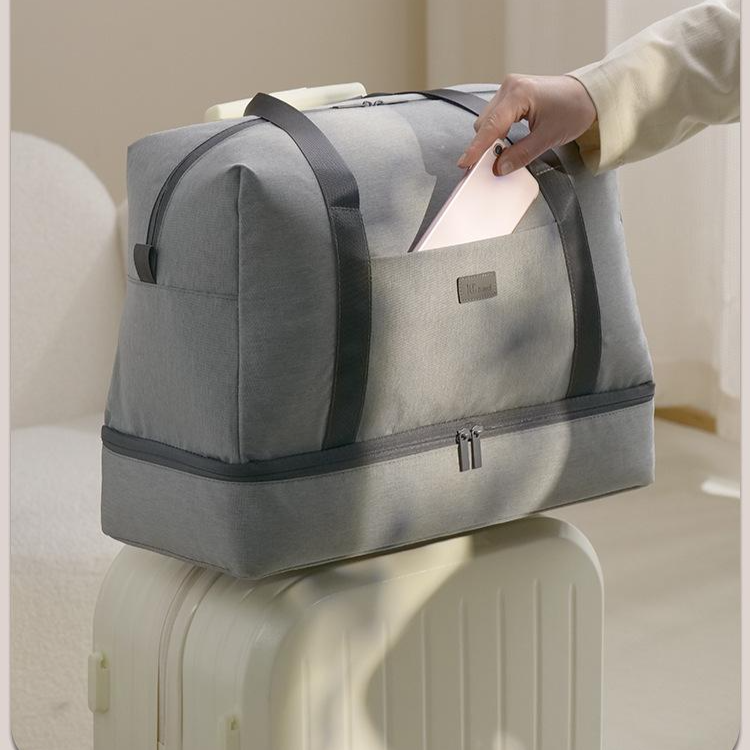 Bolsa de almacenamiento de viaje con separación seca y húmeda