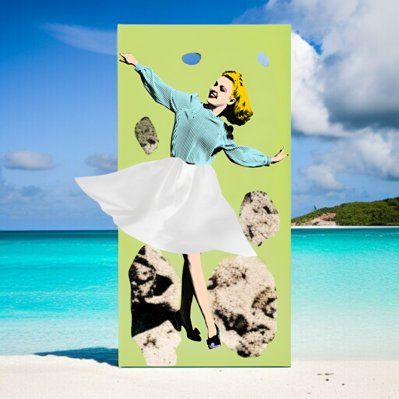 フリルスカートティッシュボックス 蓬裙少女フェイス カートゥーンアニメ少女 ティッシュケース