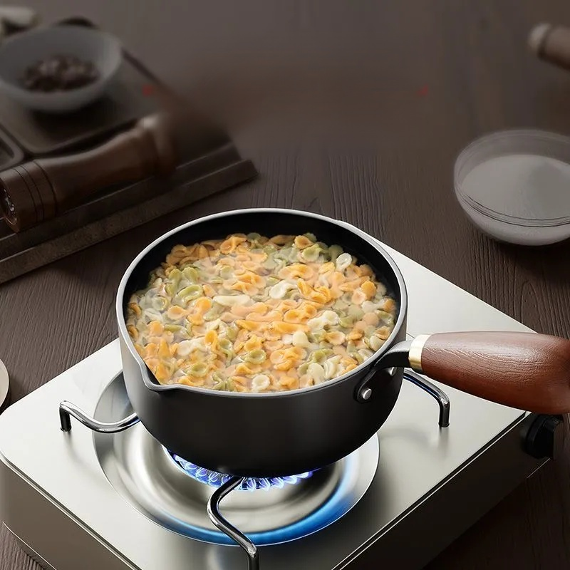 手工鍛造無塗層潑油小鍋