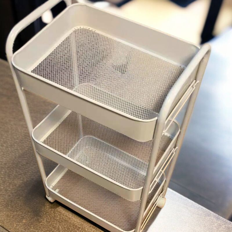 キッチンフロア収納ラック