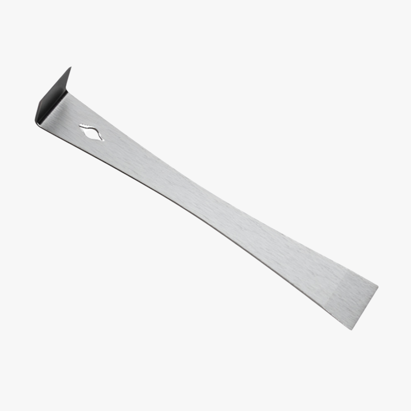 Multifunktionaler Edelstahl Brecheisen-Schaber für Holztürmontage