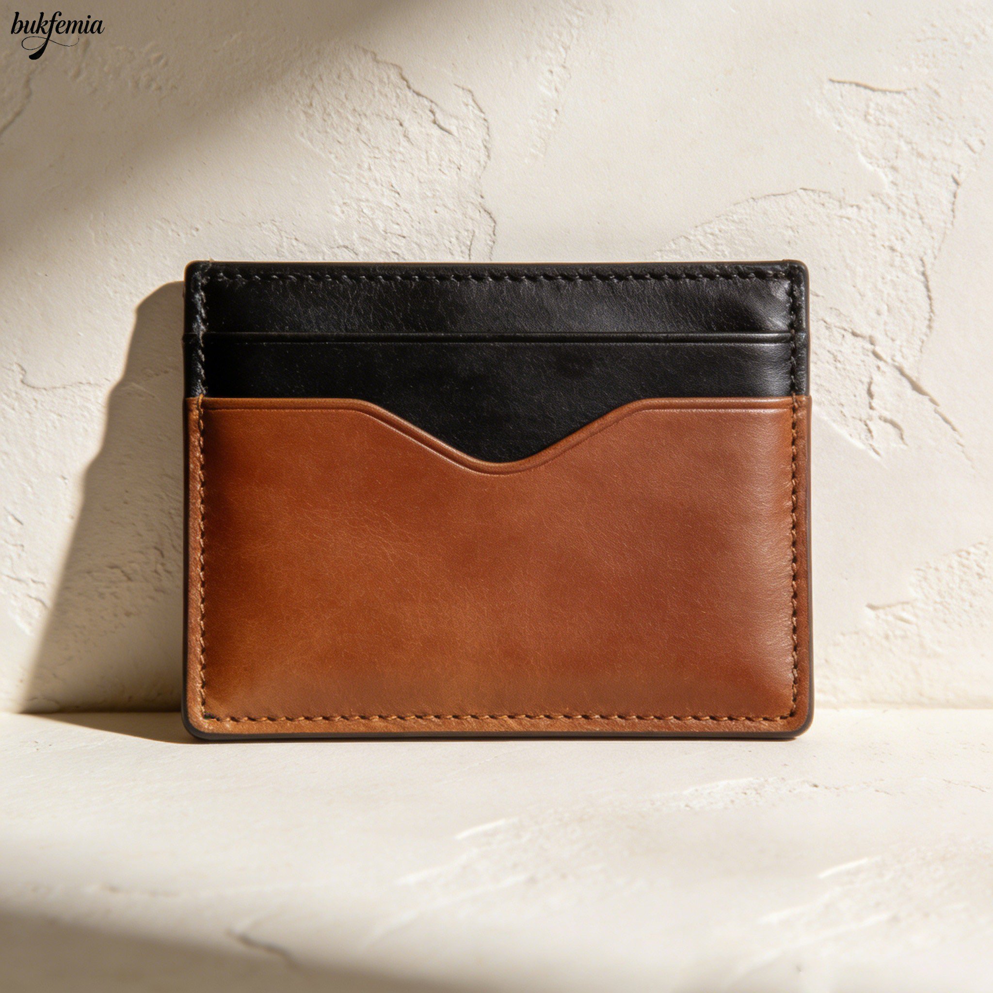 Simple Leather Bill Holder (5 pieces)