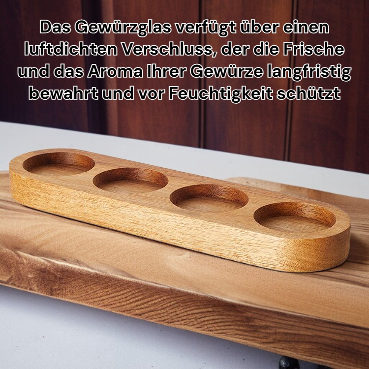 Japanisches rundes Gewürzglas