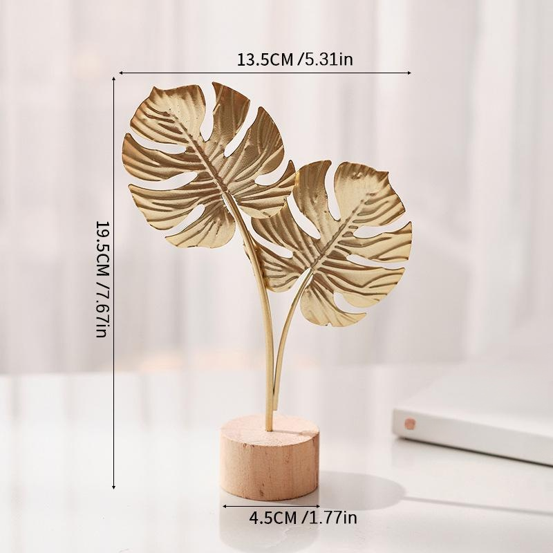 Modern minimalist metal ornament