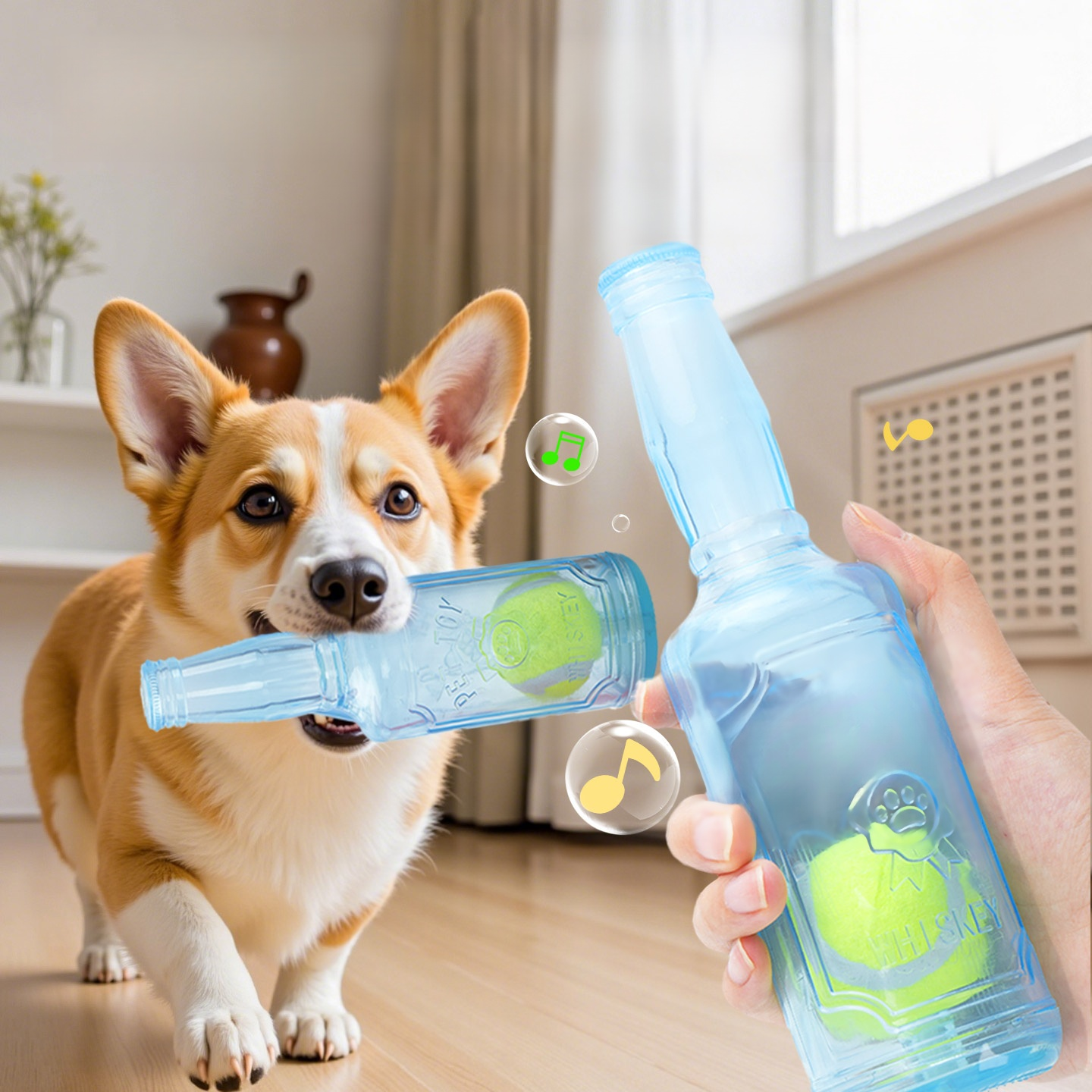 Sprachaktivierte interaktive Flaschen