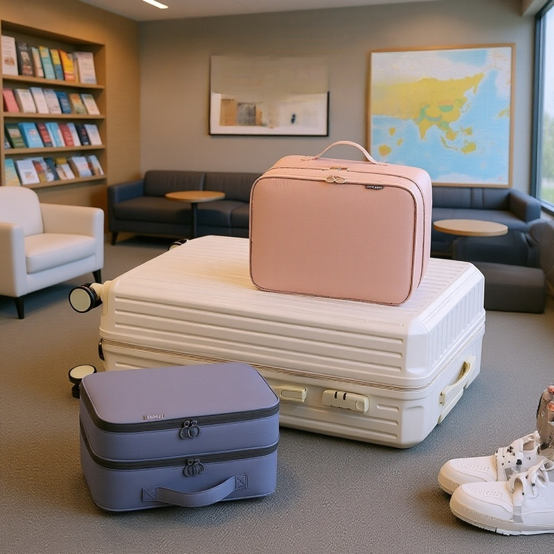 旅行用靴収納バッグ 折りたたみ式 ポータブル 3層 立体 靴バッグ 旅行用