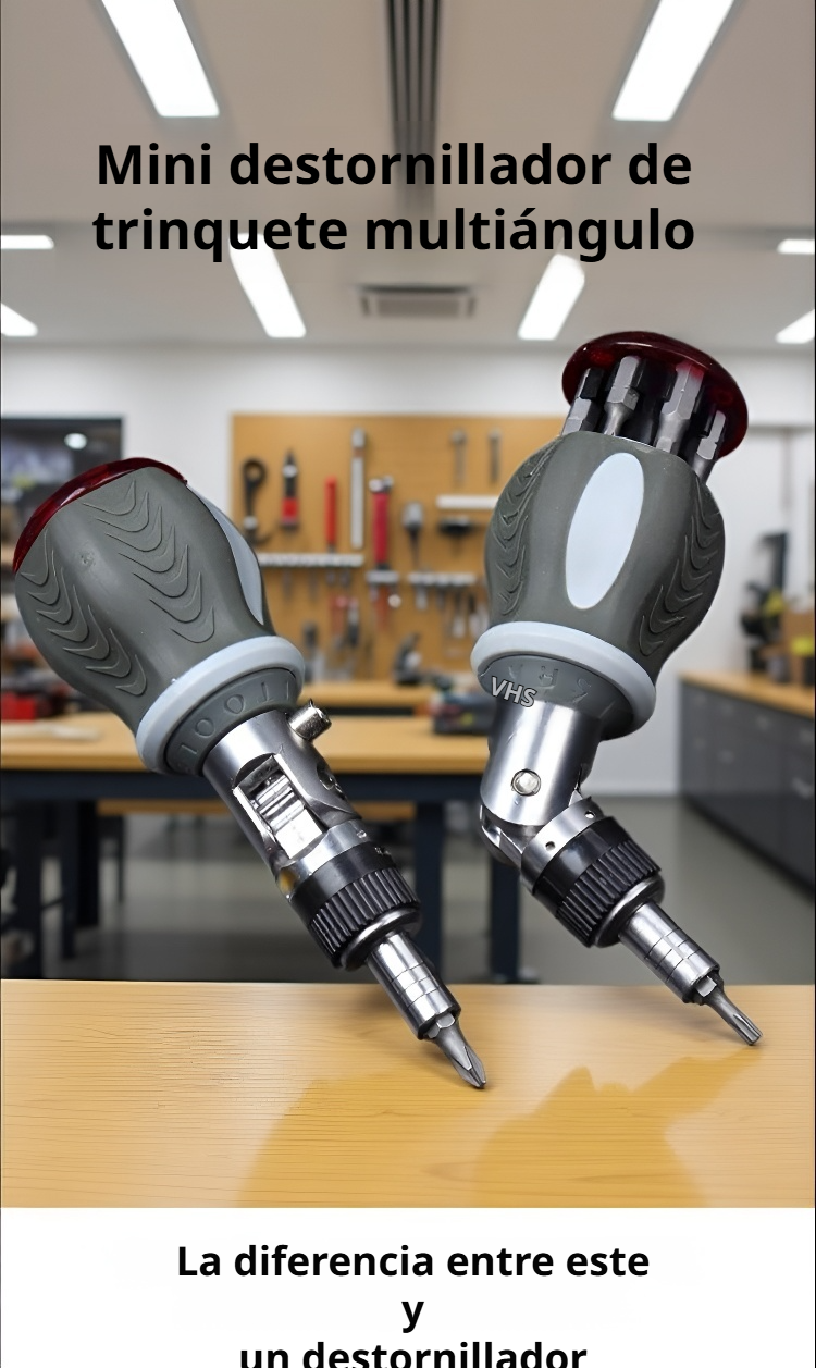 Set de destornilladores universal con tornillos multifunción para bricolaje