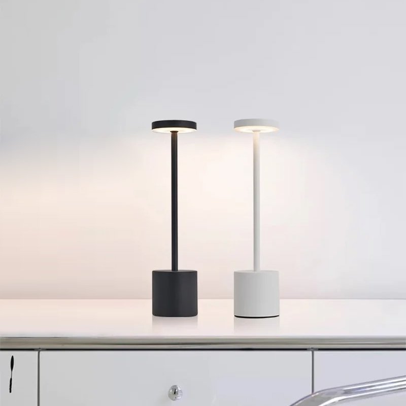 可充電發光二極體無繩檯燈無級調光