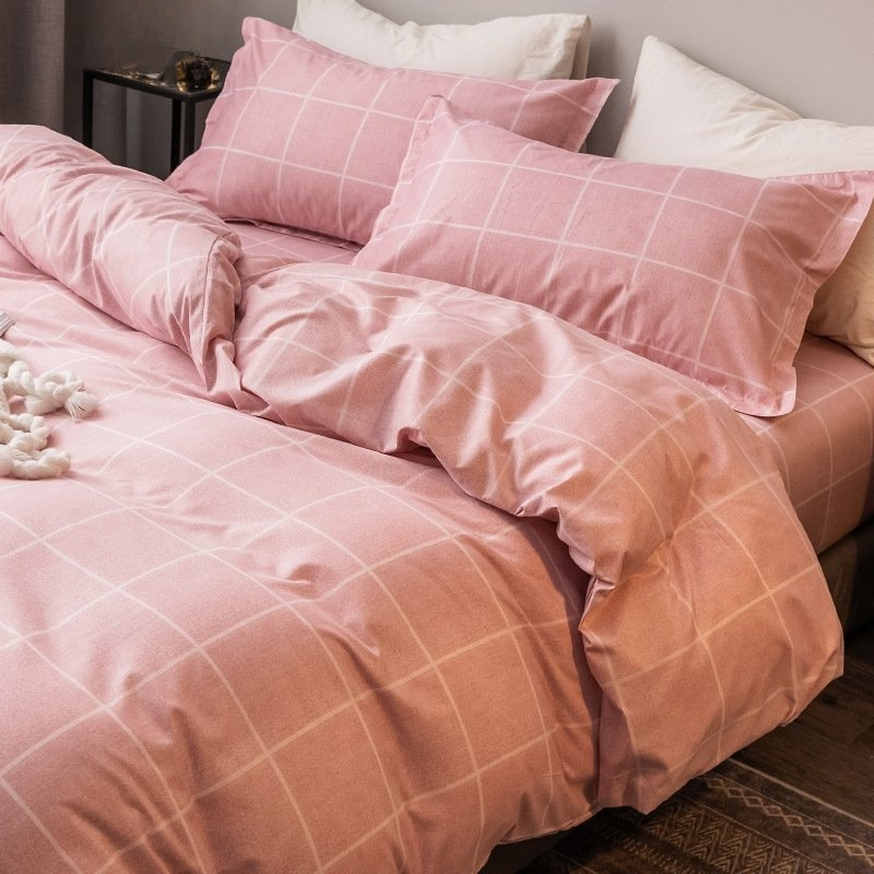 Funda de edredón individual de algodón