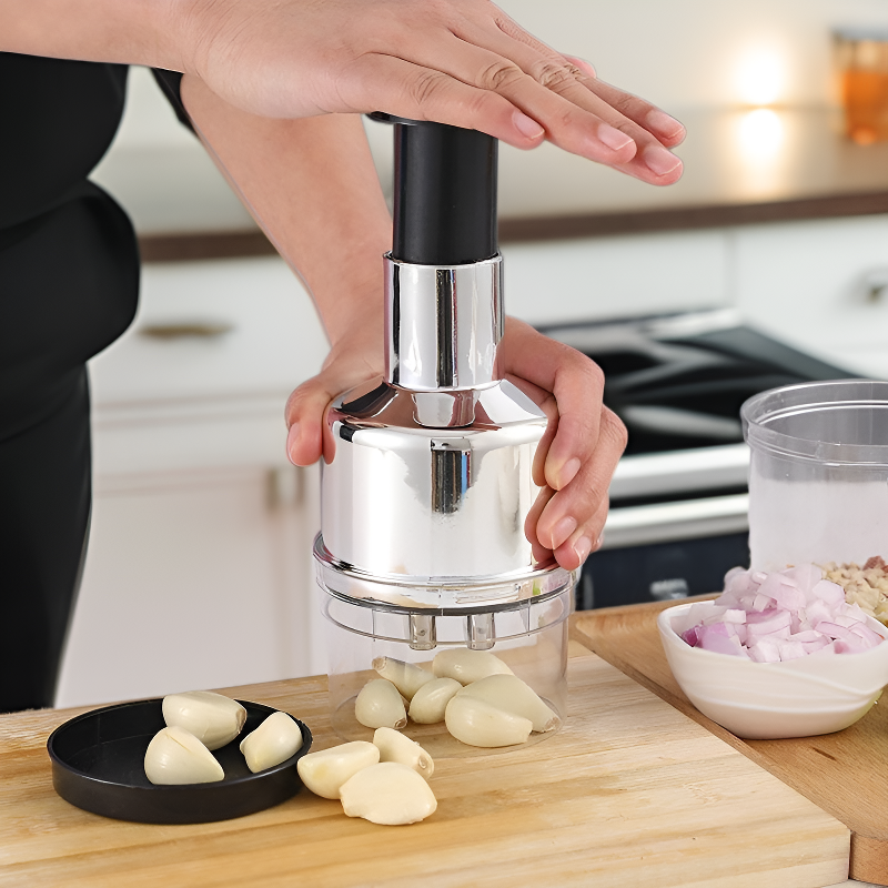Picadora de ajo multifuncional