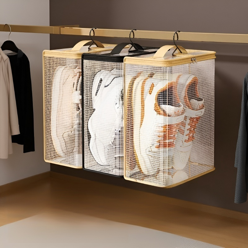 Mesh four-piece storage bag set