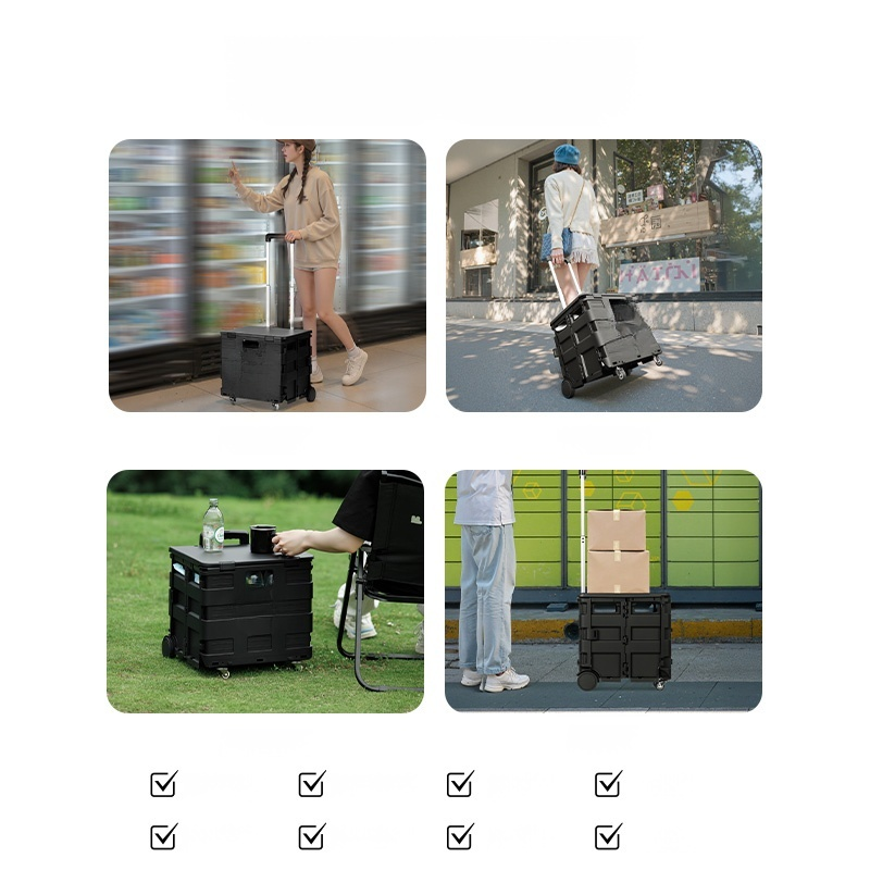 Caja de almacenamiento portátil multifuncional para exteriores