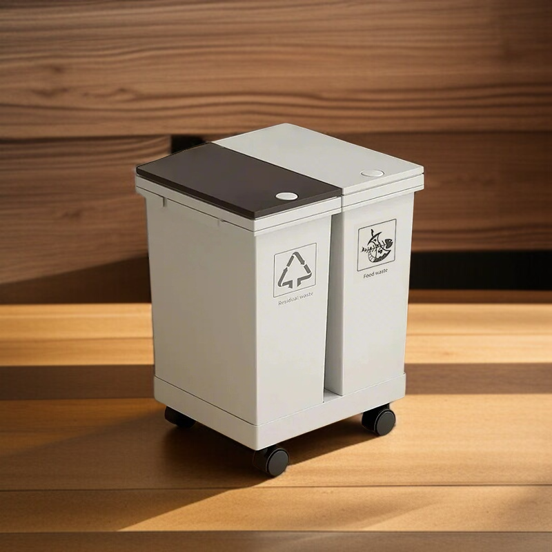가정 필수 뚜껑 달린 대용량 휴지통 친환경 휴지통