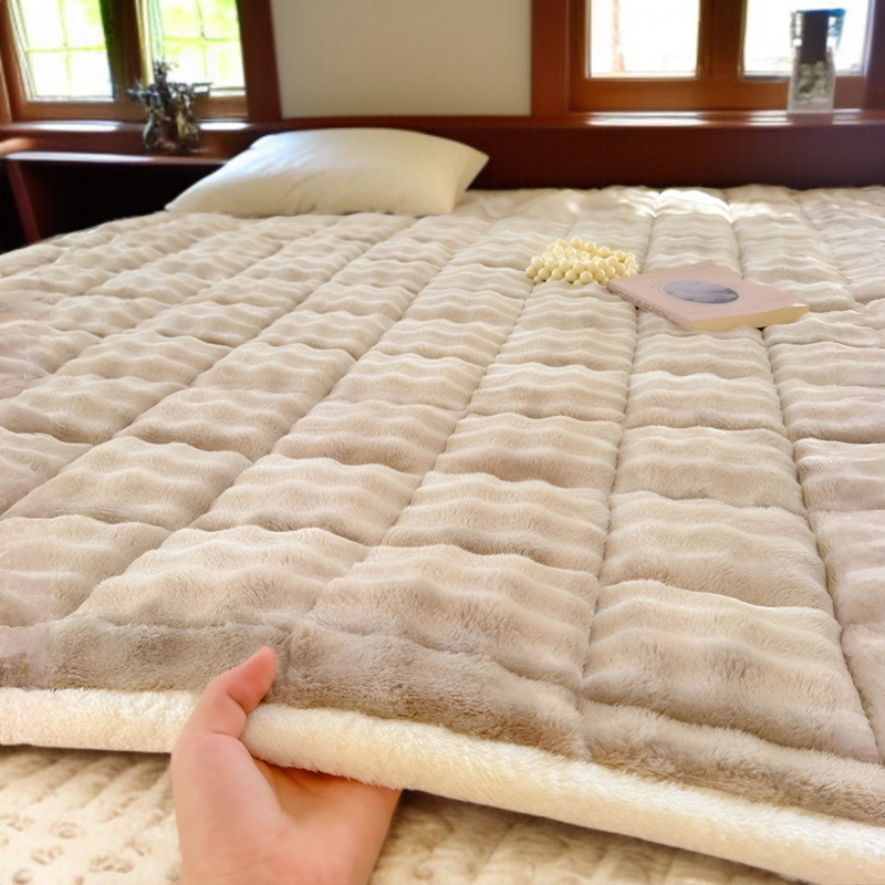 고그램 중량 가정용 보온 매트리스 싱글 쿠션 침실 매트 밀키 매트리스