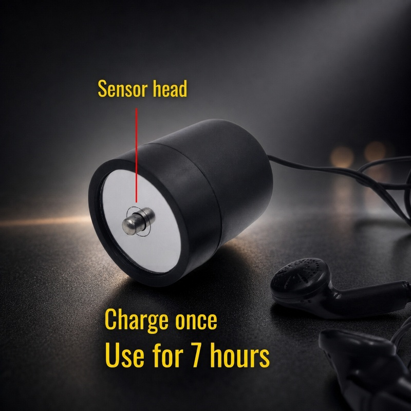 High-Precision Leak Detection Listening Device Wall Detector Sound Amplifier Tool