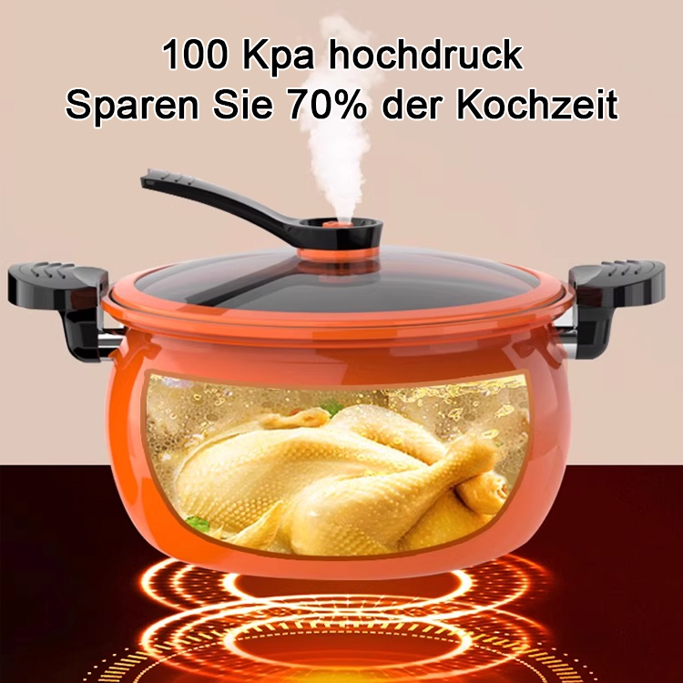 Niedlicher Dicker Mikrodruckkochtopf